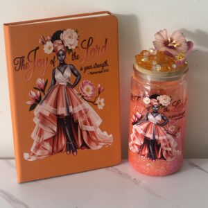 Journal with Snow globe Acrylic set