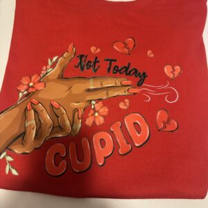 Red Valentine T-shirt size large